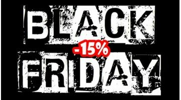 АКЦИЯ - "BLACK FRIDAY! Скидка -15%" АКЦИЯ - "BLACK FRIDAY! Скидка -15%"